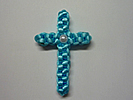 cross pin - handcraft